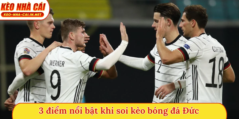 3 điểm nổi bật khi soi kèo bóng đá Đức