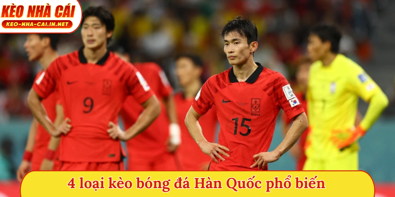 4 loại kèo bóng đá Hàn Quốc phổ biến