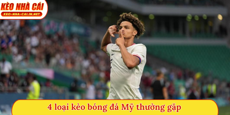 4 loại kèo bóng đá Mỹ thường gặp