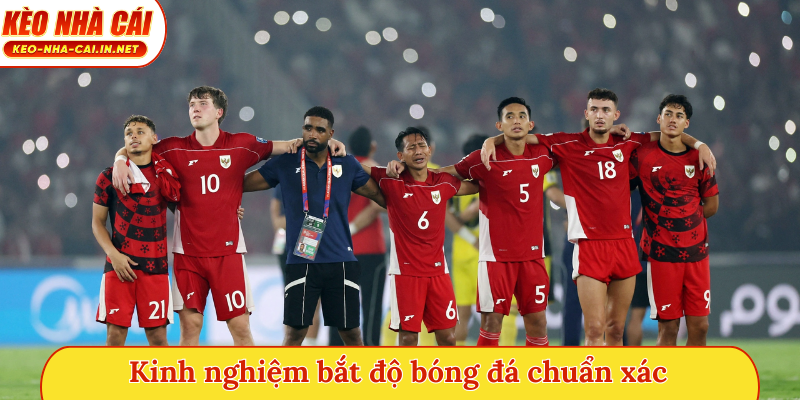 Kinh nghiệm bắt độ bóng đá chuẩn xác