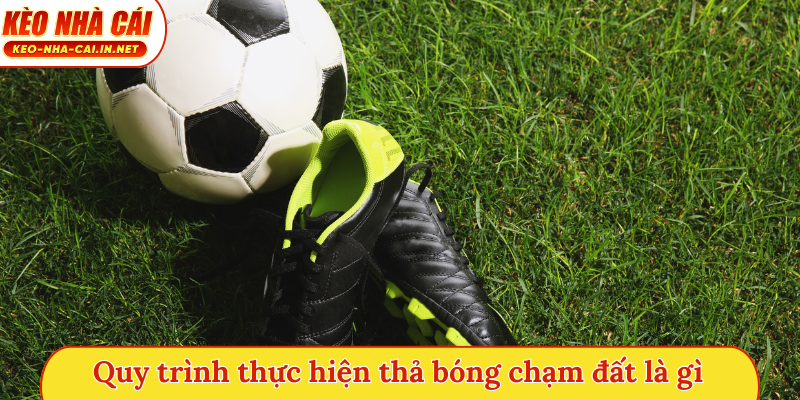 Quy trình thực hiện thả bóng chạm đất là gì